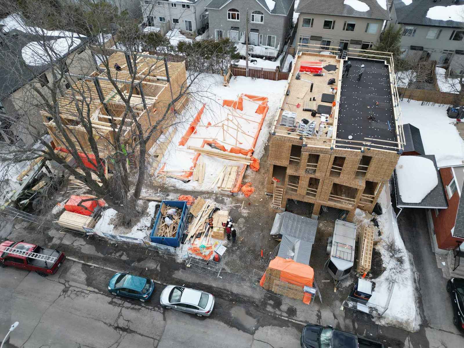 Construction in progress under My Home Builders site management