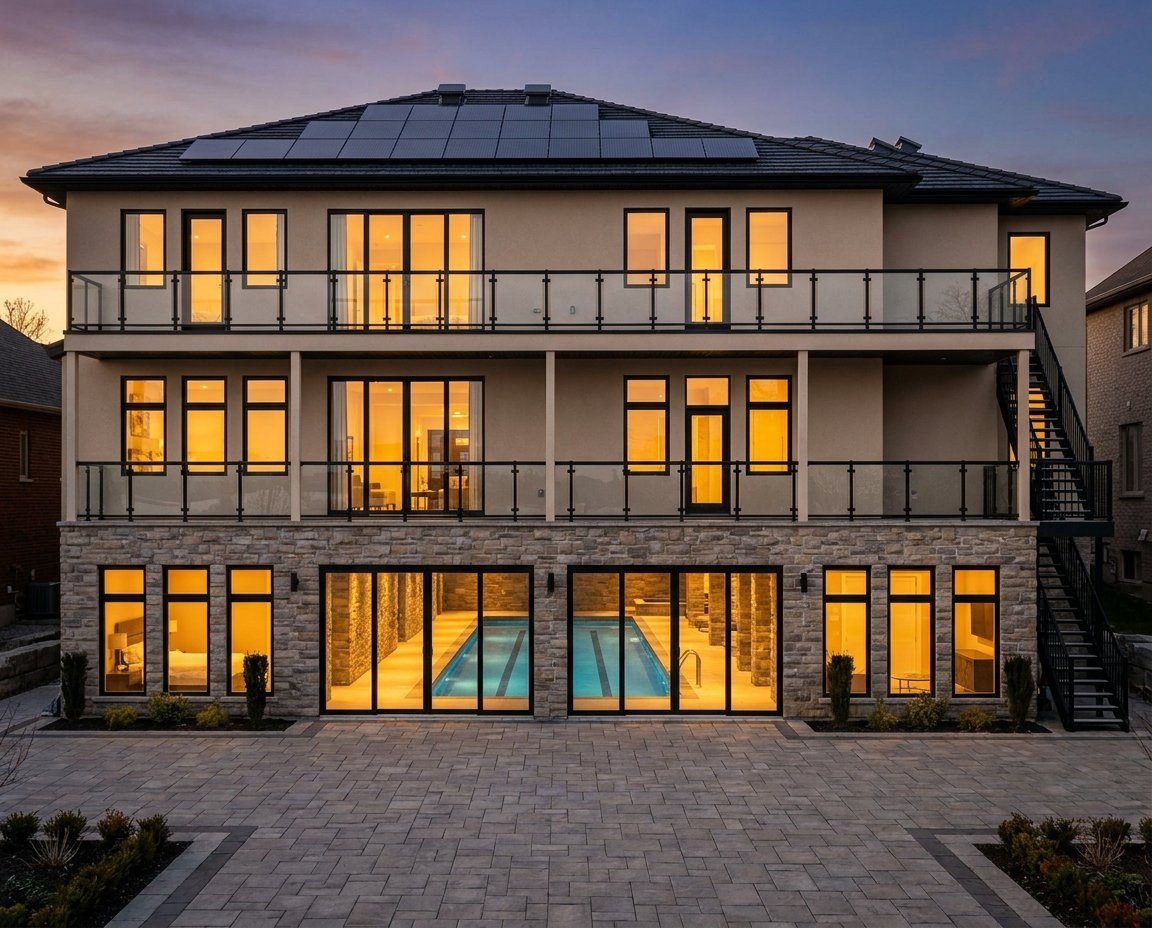 Custom estate home